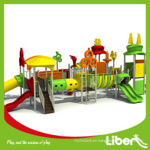 Juegos al aire libre para niños juguete de plástico, gran parque infantil para los niños LE.TY.012